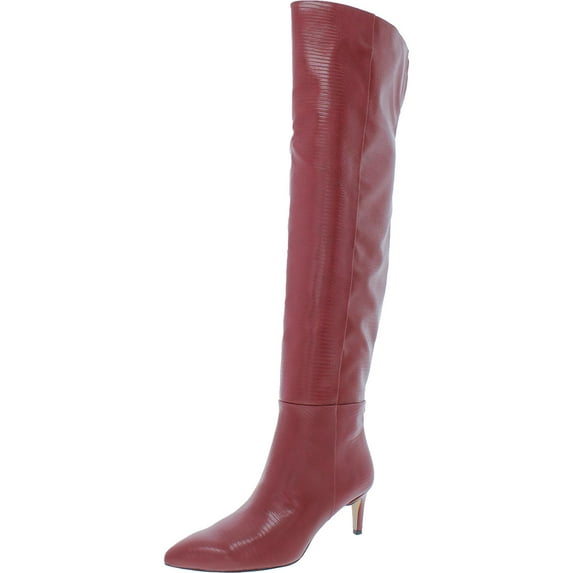 Sam Edelman Womens Ursula Faux Leather Tall Knee-High Boots
