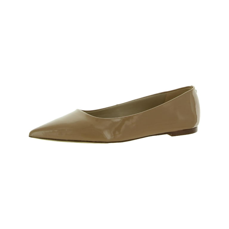 Sam Edelman Womens Wanda Patent Pointed Toe Ballet Flats Walmart