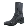 thumbnail image 1 of Sam Edelman Womens Wells Patent Block Heel Ankle Boots, 1 of 3