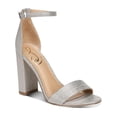 thumbnail image 1 of Sam Edelman Womens Yaro Metallic Block Heel Evening Sandals, 1 of 3