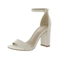 thumbnail image 1 of Sam Edelman Womens Yaro Satin Block Heel Evening Sandals, 1 of 3