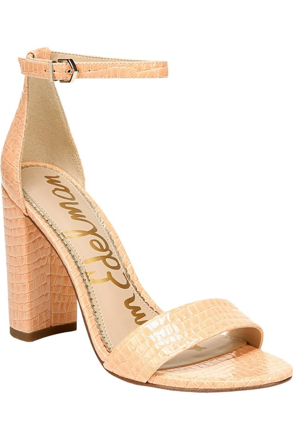 Womens Yaro Suede Open Toe Evening Sandals Pink 6.5 Medium (B,M)