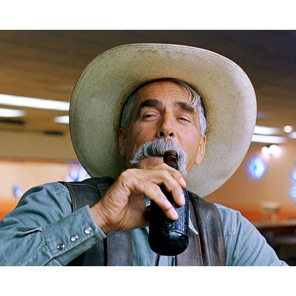 Sam Elliott Classic Portrait In Stetson Drinking Beer 24X36 Classic Hollywood Poster