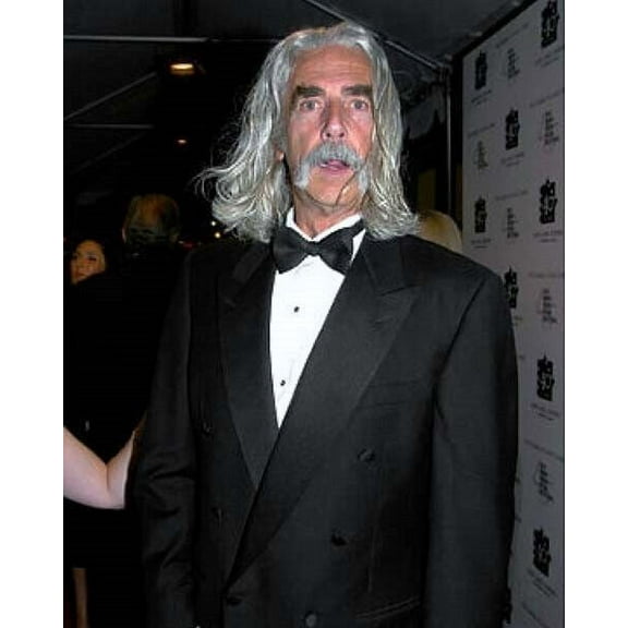 Sam Elliott looks dapper in tuxedo with his long white hair 16x20 poster