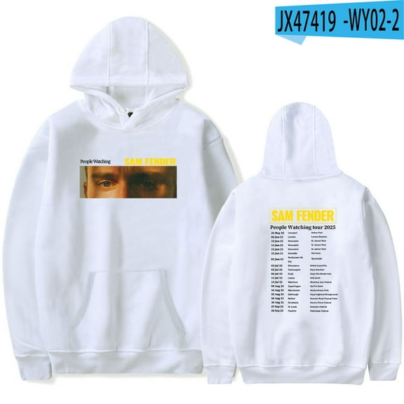 Sam Fender Hoodie Movie Women Man Classic Long Sleeve Pullover Stylish Fashion Streetwear