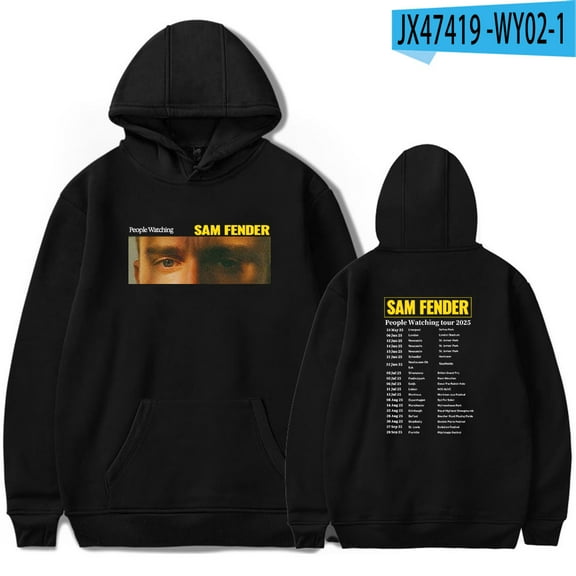 Sam Fender Hoodie Movie Women Man Classic Long Sleeve Pullover Stylish Fashion Streetwear