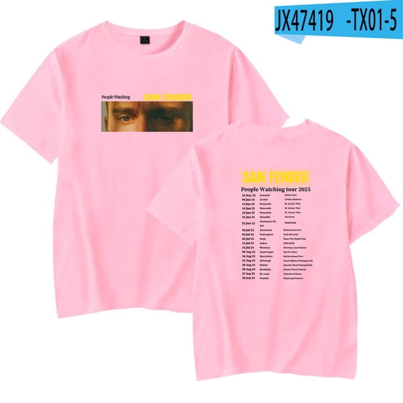 Sam Fender T-shirt Women Man Casual New Fashion Summer Short Sleeved Tee Clothing