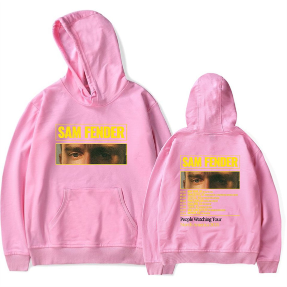 Sam Fender merch People Watching Tour Hooded Drawstring Pocket Sweatshirt Men/women concert Pullover