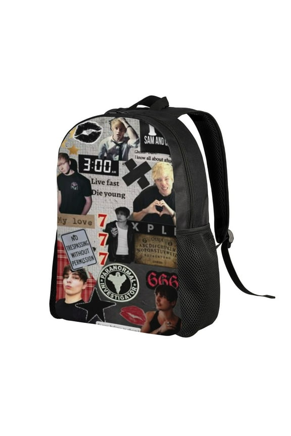 Multipurpose backpack with reflective strips and built-in USB charging interface for smart travel