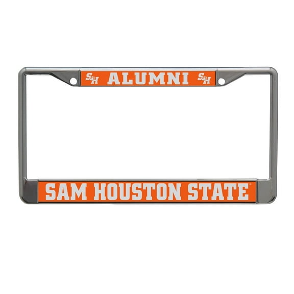 Sam Houston State Alumni Glossy Print Chrome Frame
