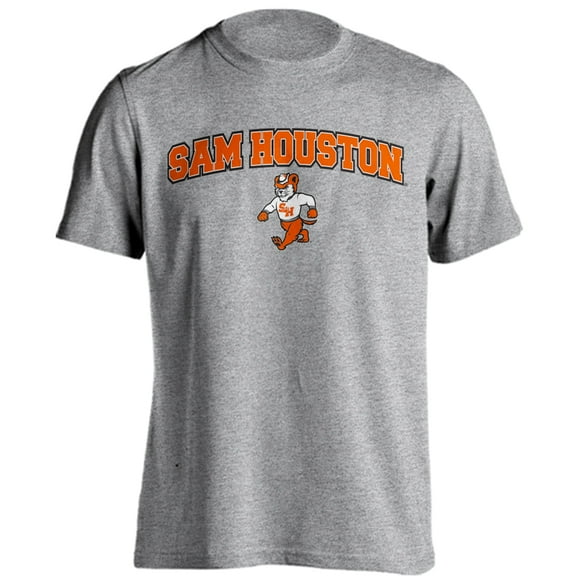 Sam Houston State University Bearkats Classic Arch with Mascot Short Sleeve T-Shirt