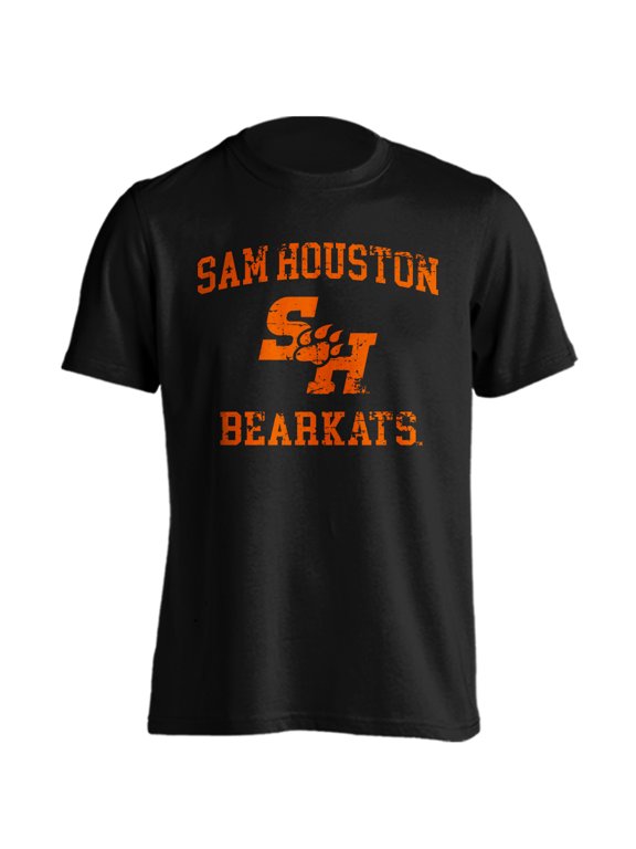 Sam Houston State University Bearkats SHSU Distressed Retro Short Sleeve T-Shirt