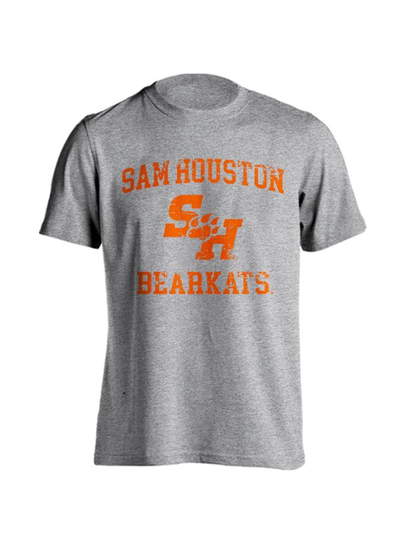 Sam Houston State University Bearkats SHSU Distressed Retro Short Sleeve T-Shirt