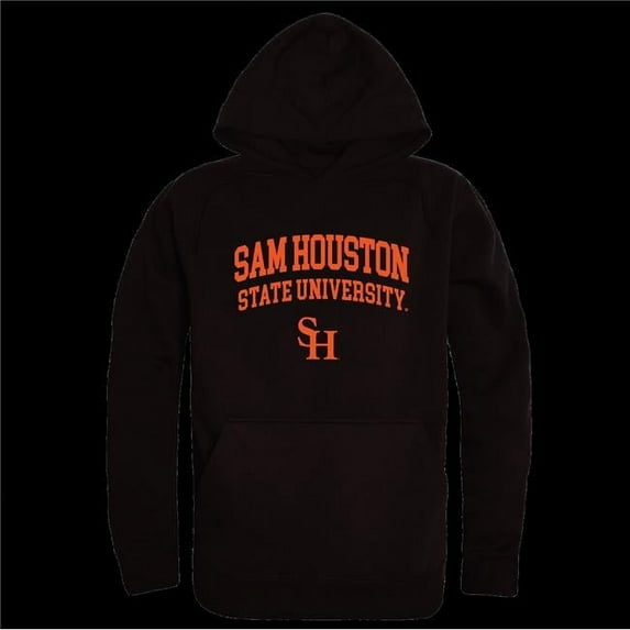 Sam Houston State University Bearkats Seal Hoodie, Black - 2XL