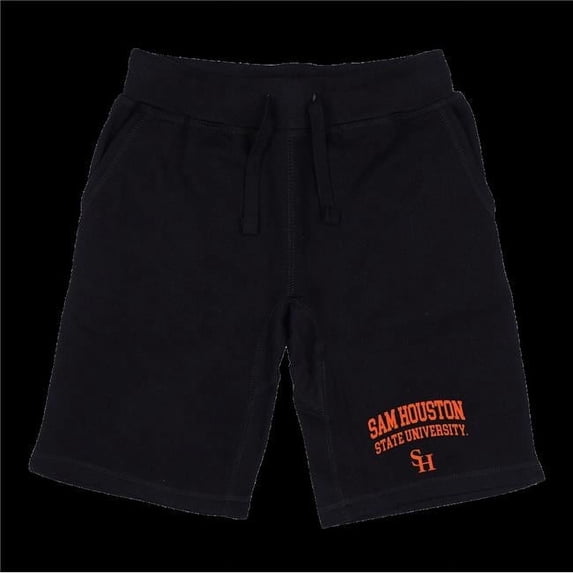 Sam Houston State University Bearkats Seal Shorts, Black - Large