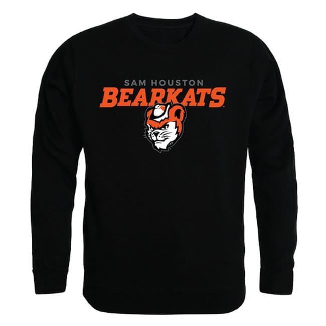 Sam Houston State University Men College Crewneck Sweatshirt Black White Medium Walmart