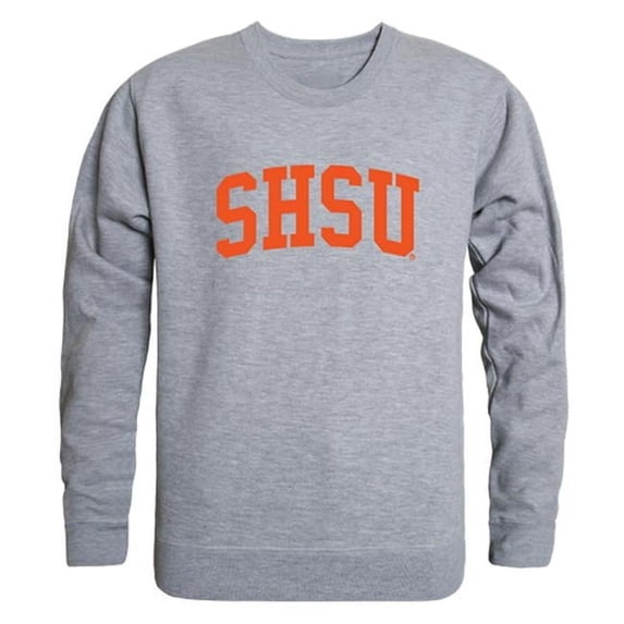 Sam Houston State University Men GameDay Crewneck Sweatshirt, Heather Grey - Small