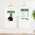 Sam Hunt 2024 Concert Merch, Sam Hunt 2024 Outskirts Tour TShirt, Sam