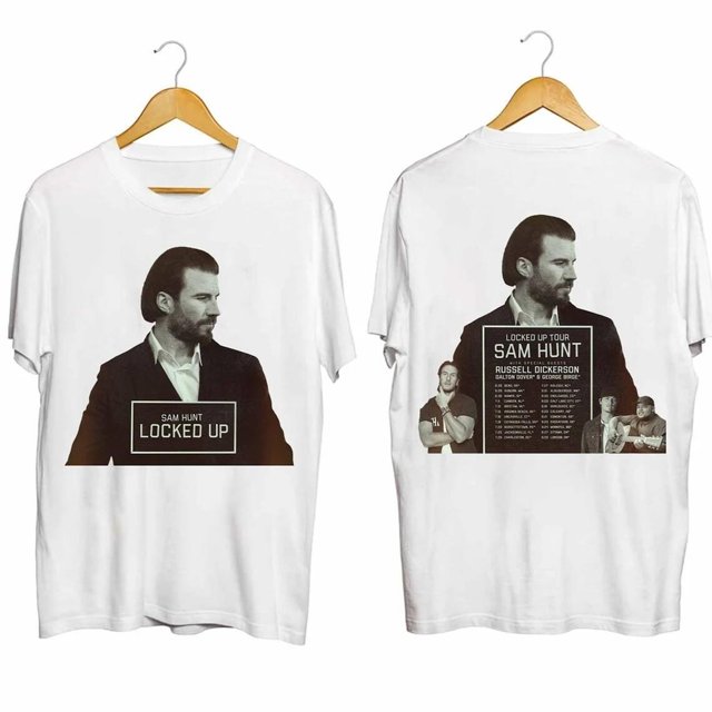 Sam Hunt 2024 Locked Up Tour Shirt