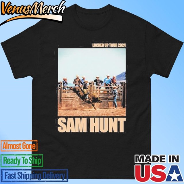 Sam Hunt Locked Up 2024 Tshirt