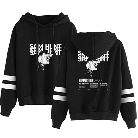 Sam Hunt Tour 2025 Sweatshirt Merch For Men/Women Unisex Long Sleeve Hooded Pullover Fashion Streetwear