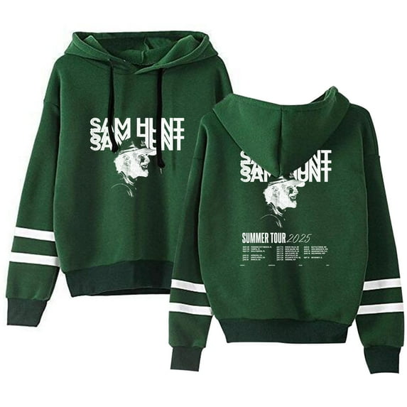 Sam Hunt Tour 2025 Sweatshirt Merch For Men/Women Unisex Long Sleeve Hooded Pullover Fashion Streetwear