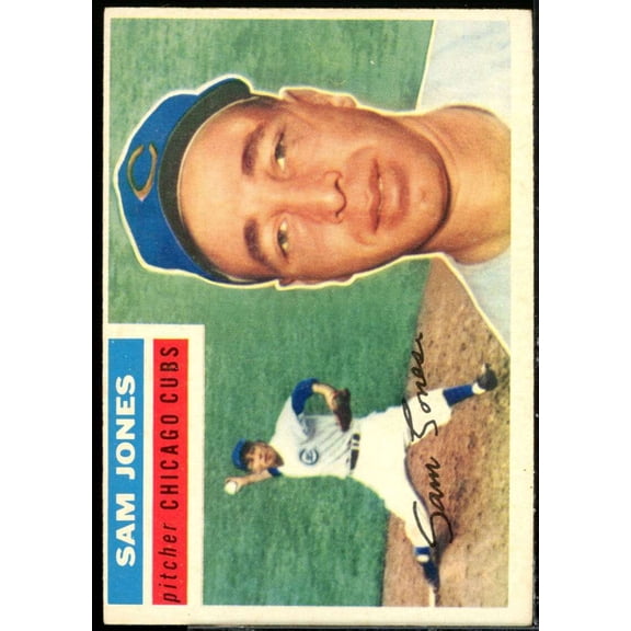 Sam Jones Card 1956 Topps #259