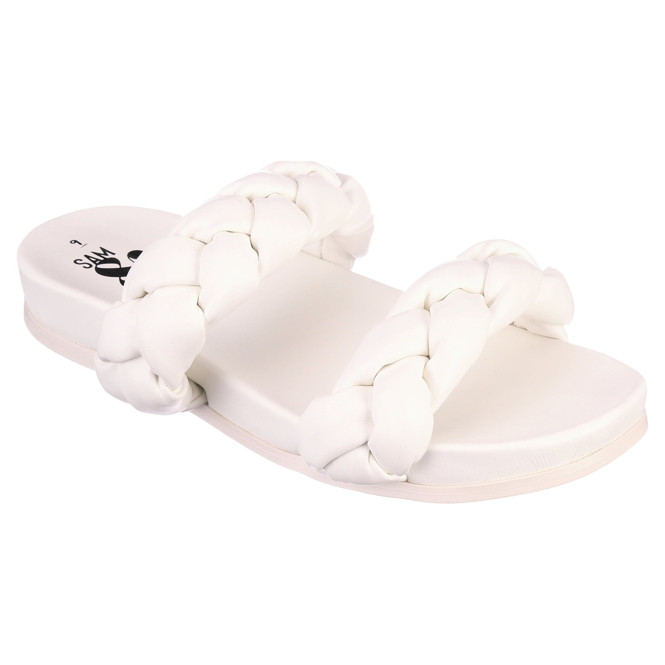 Shoes Womens Women's Mad Love Keava Footbed Sandal White Mad