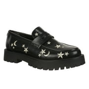 SAM AND LIBBY Sam & Libby Women's Ravena Star Embroidered Lug Sole Loafer