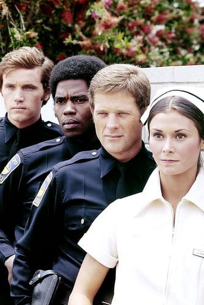 Sam Melville, Kate Jackson, Georg Stanford Brown and Bruce Fairbairn in ...