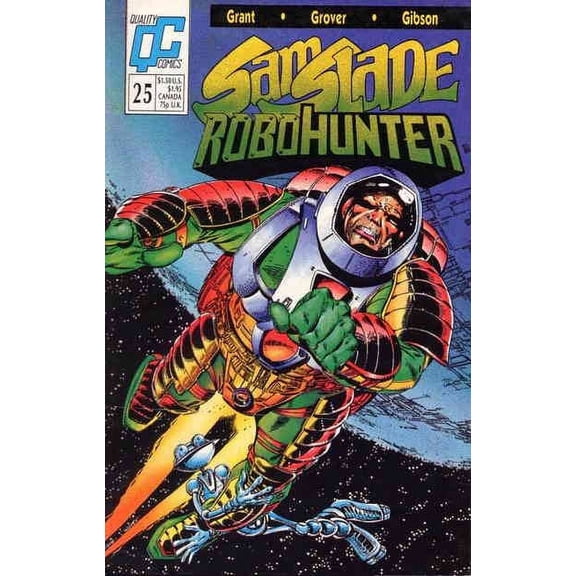 Sam Slade, Robo-Hunter #25 VF ; Fleetway Quality Comic Book
