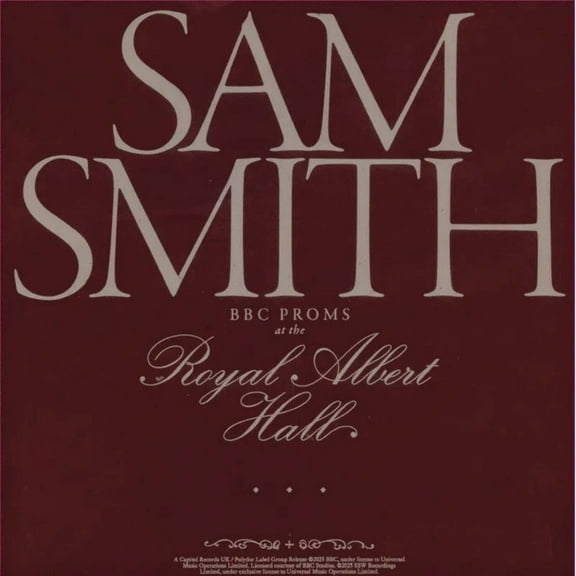 Sam Smith  BBC Proms At The Royal Albert Hall LP