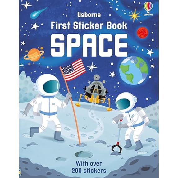 Pre-Owned First Sticker Book Space Paperback