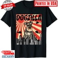 thumbnail image 1 of Sam Soft 1 Retro Japanese Dogzilla Miniature Schnauzer T-Shirt, 1 of 5