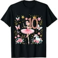 thumbnail image 1 of Sam Soft 10Th Birthday Ballerina Dance School Ballet Tutu Girls T-Shirt Full Size S-5Xl, 1 of 5