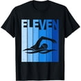 thumbnail image 1 of Sam Soft 11Th Birthday Swimming 11 Year Old Birthday Swimmer T-Shirt Unisex Cotton Tee Full Size S-5XL, 1 of 5