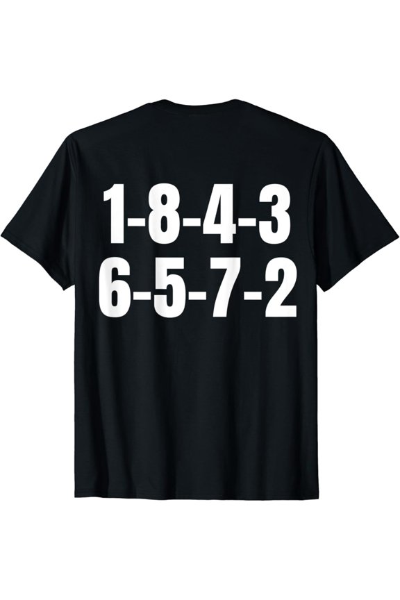 18436572 Firing Order Engine V8 Block Racing Mechanic T-Shirt Full Size S-5Xl