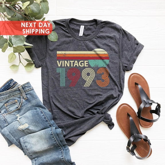 Sam Soft 1993 Sunset Vintage Shirt, 32nd Birthday Gift For Women, Vintage 1993 Shirt, 1993 Original Part Tee, 1993 Retro Shirt, 301st Retro Tee