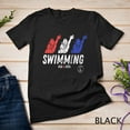 thumbnail image 1 of Sam Soft 2024 Swimming Team Sports Athlete Us Swim Aquatic Paris Tee Unisex T-Shirt, 1 of 5