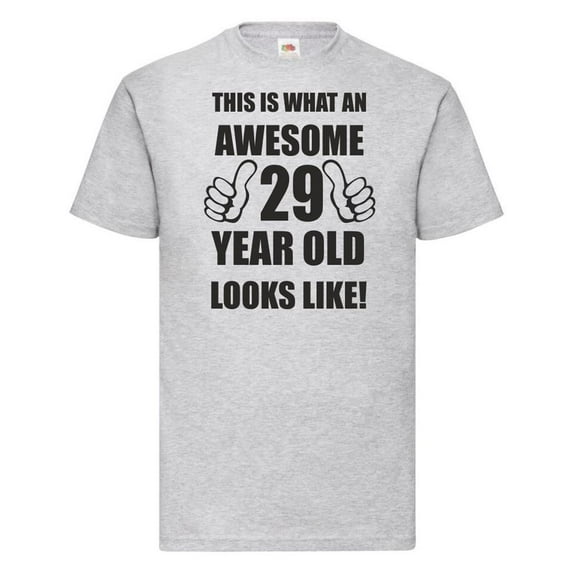 Sam Soft 29Th 29 Years Old Twenty Ninth Birthday Presents Mens Awesome T-Shirt Unisex Cotton Tee, Full size S-5XL