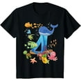 thumbnail image 1 of Sam Soft 4 Years Old Sea Fish Ocean Animal 4th Birthday Boy Girl T-Shirt, 1 of 5