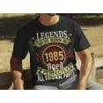 thumbnail image 1 of Sam Soft 40Th Birthday Men'S T-Shirt Born 1985 Legend Celebrate 40 Years Milestone Gift Unisex Cotton Tee, Full size S-5XL, 1 of 5