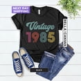 thumbnail image 1 of Sam Soft 40th Birthday Shirt, Vintage 1985 Shirt, 40th Birthday Gift For Women, 40th Birthday Gift For Men, 40th Birthday Friend, 40th Birthday Woman, 1 of 2