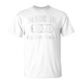 thumbnail image 1 of Sam Soft 42Nd Birthday Made In 1976 All Parts Original Unisex T Shirt, 1 of 4