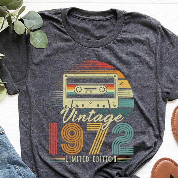 Sam Soft 51th Birthday Shirt,Vintage 1972 Shirt,51th Birthday Gift For Women,51th Birthday Gift For Men,51th Birthday Best Friend,51th Birthday Woman