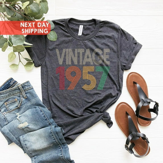 Sam Soft 68th Birthday Shirt, Vintage 1957 Shirt, 68th Birthday Gift For Men, 68th Birthday Gift For Women, 68th Birthday Woman, 68th Birthday Party