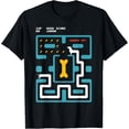 thumbnail image 1 of Sam Soft 8 Bit Pixel Arcade Gaming Dachshund Dog 80S Retro Gamer T-Shirt, 1 of 5
