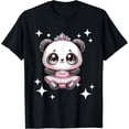 thumbnail image 1 of Sam Soft Adorable Panda Ballerina Dancing Art T-Shirt Full Size S-5Xl, 1 of 5