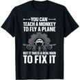thumbnail image 1 of Sam Soft Aircraft Mechanic Art For Men Aircraft Technician T-Shirt Full Size S-5Xl, 1 of 5