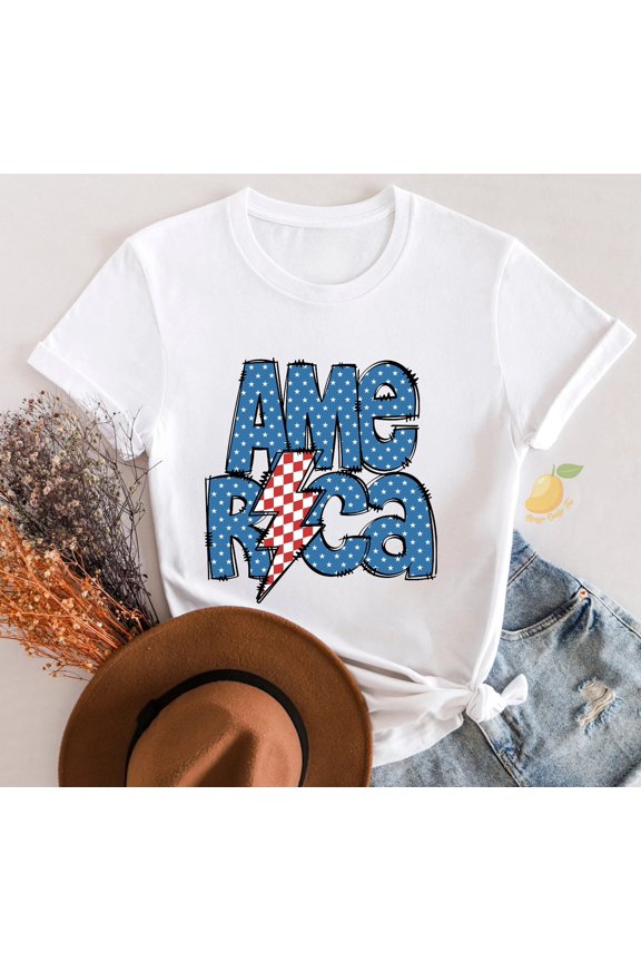 America 4th Of July Shirt, Patriotic Shirt, Memorial Day Shirt, Fourth Of July U Full Size S-5XL